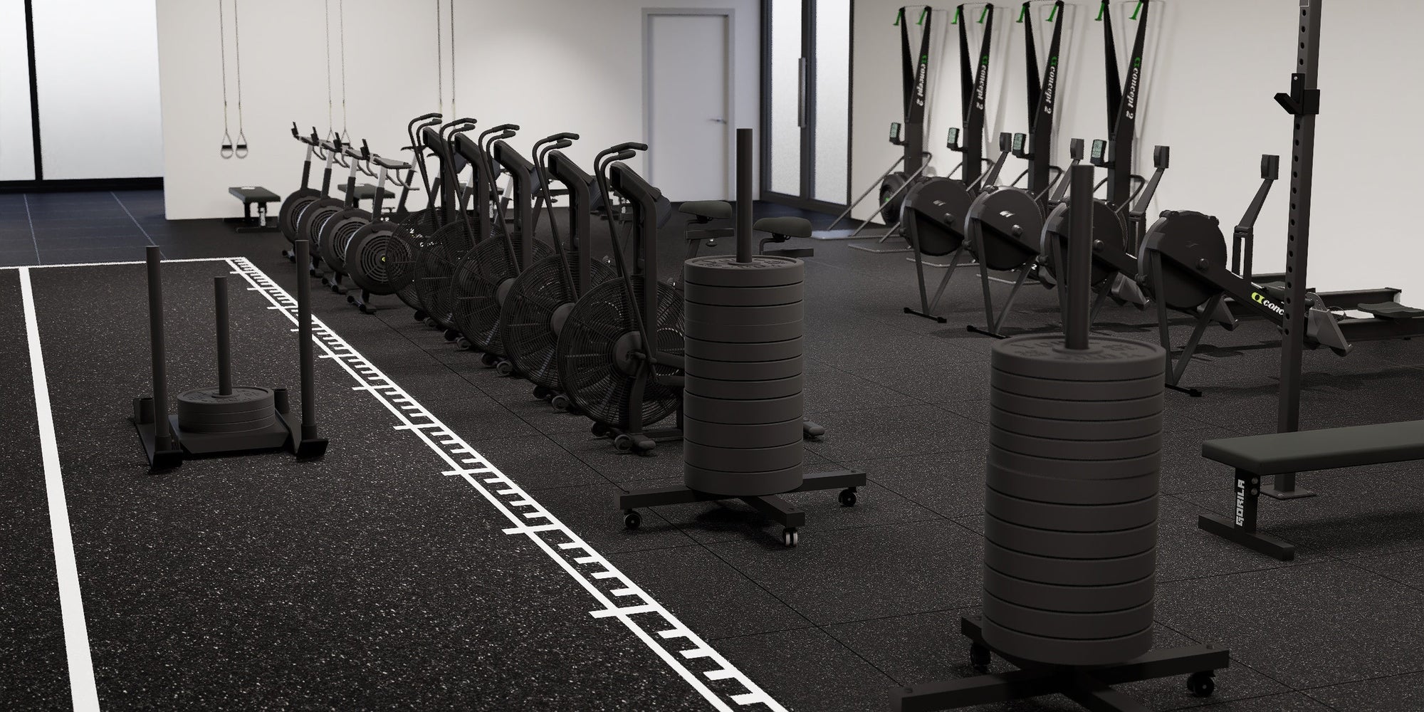 $150K Pro Facility. 14 Racks. One Wild Gym.