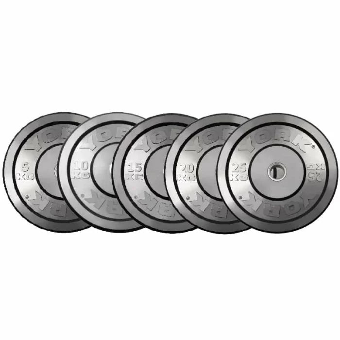 York Bumper Plates - Kg - Gorila Fitness 