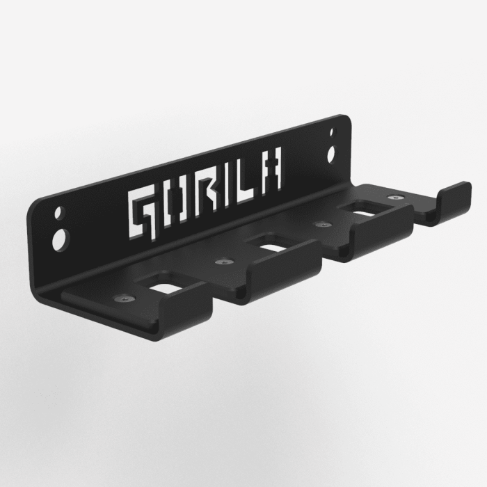 Gorila Vertical 3 Bar Hanger - Gorila Fitness 