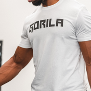 Gorila Essentials White Tee - Gorila Fitness 