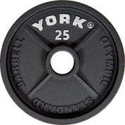 York Olympic Standard Plates - Lb - Gorila Fitness 