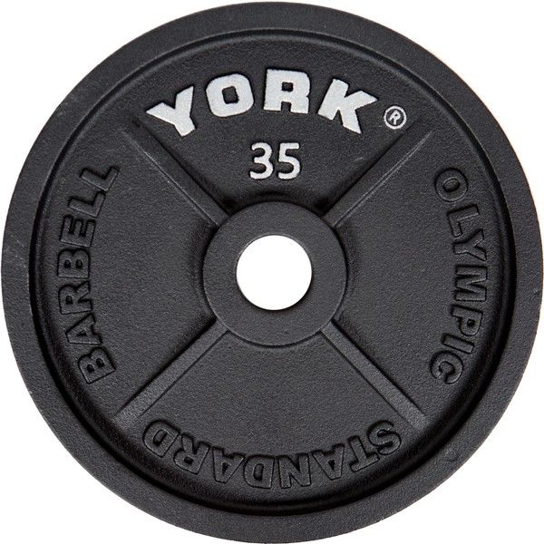 York Olympic Standard Plates - Lb - Gorila Fitness 