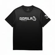 Gorila Original Tee - Black t-shirt for gym wear with pre-shrunk cotton