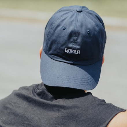 Gorila Dad Hat - Navy - Gorila Fitness 