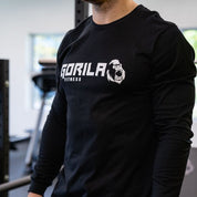 Gorila Longsleeve Shirt - Black - Gorila Fitness 