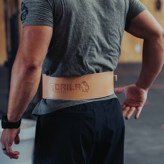 Gorila Leather Lifting Belt - Lever - Gorila Fitness 