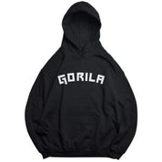 Gorila Varsity Hoodie - Black - Gorila Fitness 