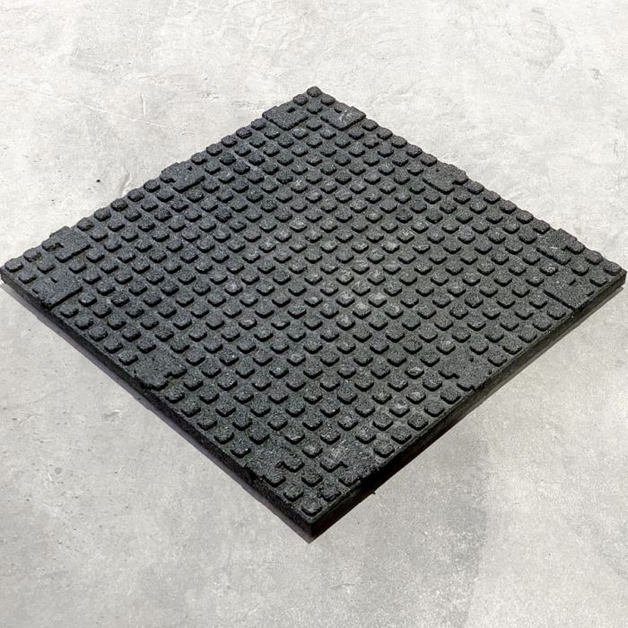 Rubber Tile 24” X 24” X 1.5” - Gorila Fitness 