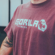 Gorila Os Original Tee - Berry by Gorila Fitness, premium t-shirt for strength training