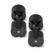 Stealth Black Adjustable Dumbbell - Gorila Fitness Canadian Nuobell distributor