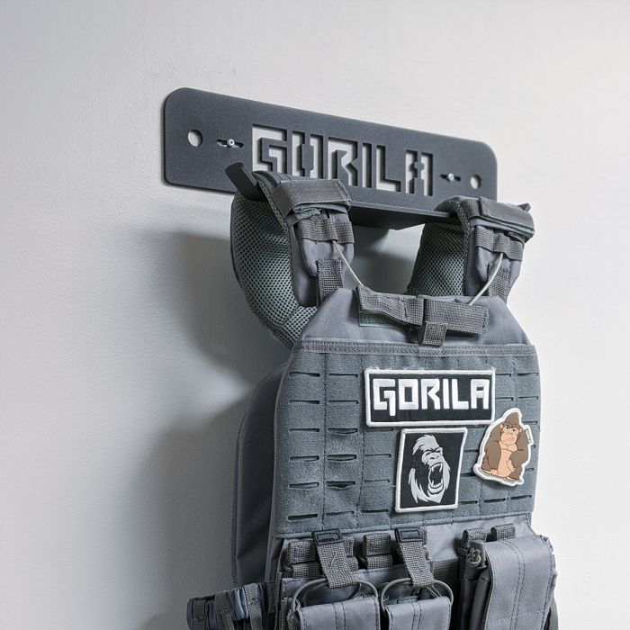 Plate Carrier/rope Storage - Gorila Fitness 