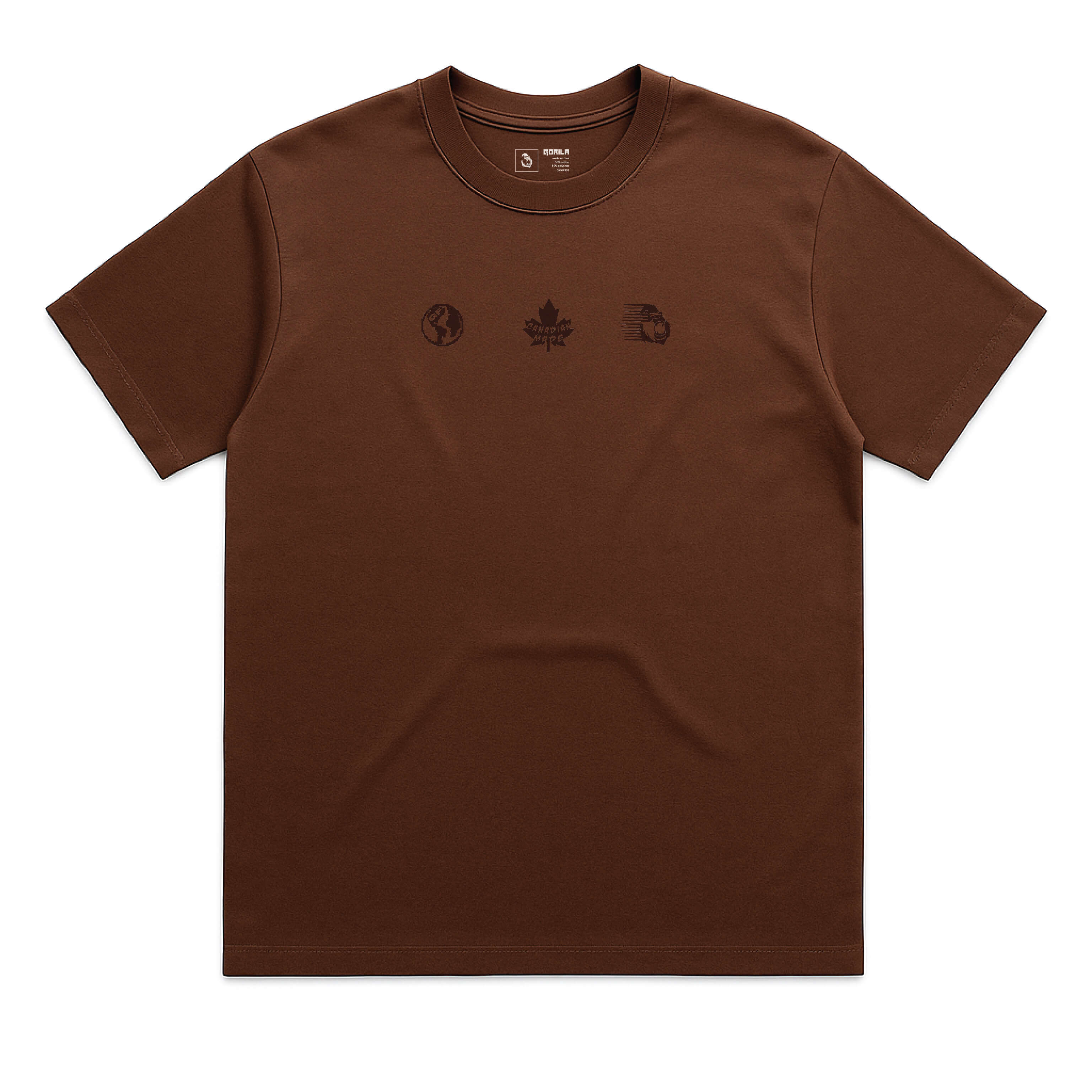 Tested For Animals - Heavy Tee Gorila Fitness apparel with oversized fit