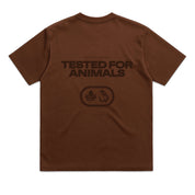 Tested For Animals - Heavy Tee premium t-shirt for gym wear and gym wear