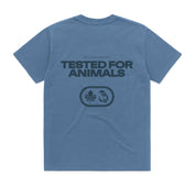 Tested For Animals - Heavy Tee t-shirt for athletes seeking oversized fit