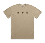 Tested For Animals - Heavy Tee t-shirt for gym wear with heavyweight fabric