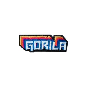 Coloured Gorila Logo PATCH