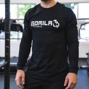 Gorila Fitness Longsleeve Shirt - Black